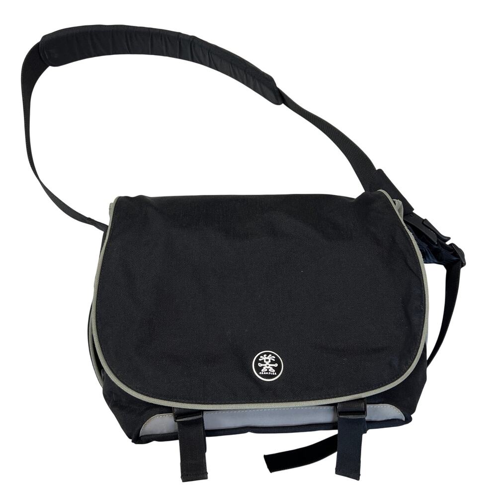 Crumpler Four Ninety Daily L Camera Laptop Messenger Bag Black Green Padded